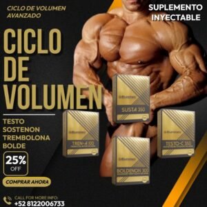 ciclo de volumen avanzado testo soste tren boldenona