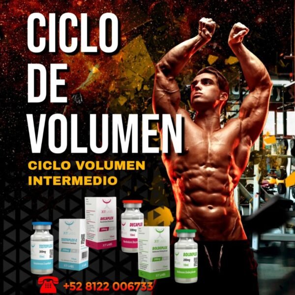 ciclo volumen intermedio masa muscular