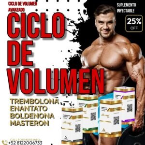 ciclo volumen avanzado trenbo - testo - bolde - masteron