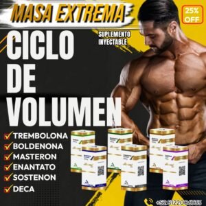 ciclo volumen masa extrema 6 anabólicos